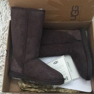 Tall Chocolate Ugg Boots